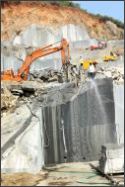 Black Galaxy Granite Quarry Image